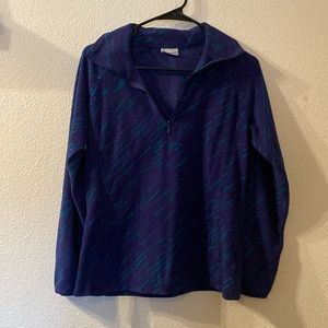 Columbia quarter zip fleece size small